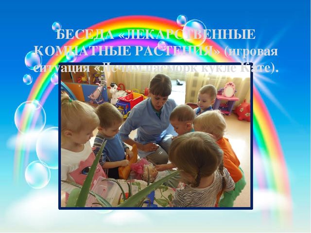 Презентация педагогического проекта «Комнатные растения» (разновозрастная группа раннего возраста от 1,5 до 3 лет)