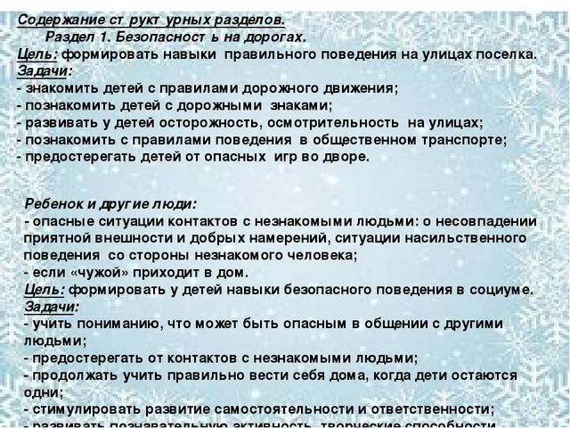 Презентация по программе безопасность