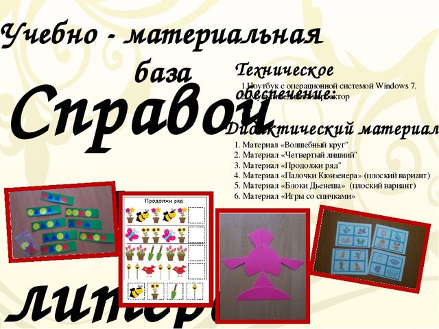 Портфолио воспитателя (мой маленький опыт работы)