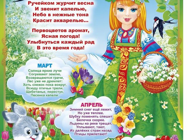 Презентация в младшей группе "Весна"